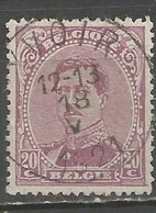 Belgique - Emission 1915 - N°140 Oblitération YVOIR - 1915-1920 Albert I