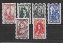 France N°612/617 - Neuf ** Sans Charnière - TB - Unused Stamps