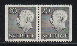 Suède; Yv 462; Paire De Carnet **; Gustav VI; Mi 469 DI/Dr - Nuevos