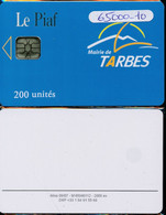 TARBES STATIONNEMENT PIAF 65000-10 .200u . L&g . 09/07 Ref B18 - PIAF Parking Cards