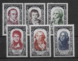 France N°867/872 - Neuf ** Sans Charnière - TB - Unused Stamps