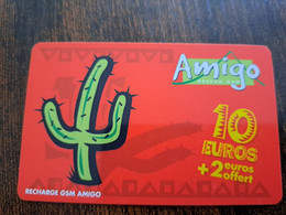 Caribbean Phonecard  GSM /€10,-St Martin French Caribbean AMIGO No 4 **10155** - Antillas (Francesas)