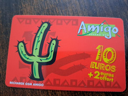 Caribbean Phonecard   GSM / €10,-St Martin French Caribbean AMIGO No 8 **10156** - Antillas (Francesas)