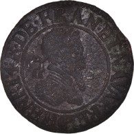 Monnaie, France, Henri IV, Double Tournois, 1591, Châlons-Sur-Marne, TB - 1589-1610 Heinrich IV.