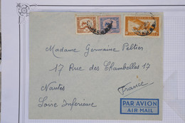 AW8 INDOCHINE  LETTRE  1948  SAIGON    A  NANTES FRANCE      +AFFRANCHIS.INTERESSANT. - Aéreo