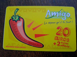 Caribbean Phonecard   GSM / €20,-St Martin French Caribbean AMIGO No 42 **10166** - Antillen (Französische)