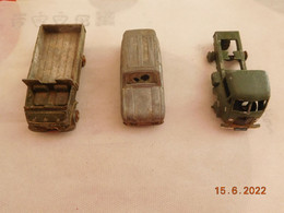 DINKY TOYS FRANCE:3 Carrosseries D'origine - Otros & Sin Clasificación