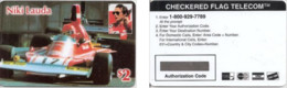Carte Prépayée - Royaume Uni - Checkered Flag - Niki Lauda - Other & Unclassified