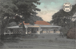 CPA INDONESIE GROETEN VAN HOTEL VILLA DOLCE JAVA GAROET - Indonesien