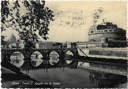 Italie  -   Rome - Roma - Pont Et Chateau  Saint Ange - Bruggen