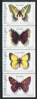 SWEDEN 1993 Butterflies  MNH / **.   Michel 1774-77 - Unused Stamps