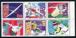 SWEDEN 1993 Sports Championships MNH / **.   Michel 1761-66 - Nuevos