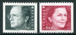 SWEDEN 1993 Definitive: King And Queen MNH / **.   Michel 1754-55 - Ungebraucht