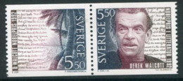 SWEDEN 1992 Nobel Literature Prize MNH / **.   Michel 1752-53 - Unused Stamps