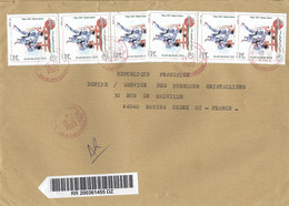 Algerie Algeria 2022 Bir El Djir Judo Olympic Games Tokyo Registered AR Advice Of Receipt Cover - Judo