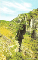 THE CHEDDAR GORGE, SOMERSET, ENGLAND. UNUSED POSTCARD Kw7 - Cheddar