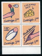 SWEDEN 1992 Greetings Stamps MNH / **.   Michel 1726-29 - Nuevos