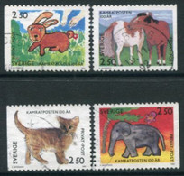SWEDEN 1992 Rebate Stamps Used   Michel 1717-20 - Usados