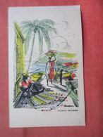 Signed Artist.    Virgin Islands   Ref 5683 - Jungferninseln, Amerik.