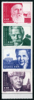 SWEDEN 1991 Nobel Peace Prize Laureates MNH / **.   Michel 1696-99 - Unused Stamps