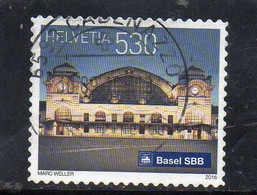 2016 Svizzera - La Stazione Di Basilea - Used Stamps