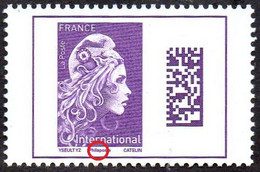 France Marianne L'Engagée N° 5291A ** Lettre Internationale Datamatrix (violet) Philaposte - 2018-... Marianne L'Engagée