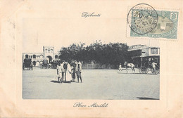 CPA DJIBOUTI PLACE MENELIK - Djibouti