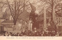 71-CHALON-SUR-SAONE- 8 CARTES DU CARNAVAL 1925 - - Chalon Sur Saone