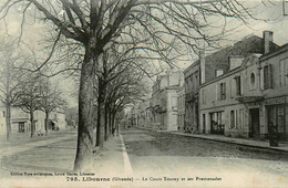 Libourne * Le Cours Tourny Et Ses Promenades * Commerce électricité - Libourne