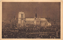 75-PARIS- NOTRE-DAME-DE-PARIS 3 CARTES - LES GARGOUILLES COTE NORD ET SUD - Notre Dame De Paris
