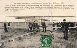 D72  LE MANS  La Conquête De L' Air Au Camp D' Auvours, Près Du Mans   ...... - ....-1914: Voorlopers