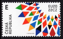 Czech Republic - 2022 - Czech Presidency Of The EU Council - Mint Stamp - Ungebraucht