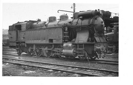 Carte Photo 9x14cm. - Photographie R. Perret - Locomotive, Train - Orléans, P.O-Midi 141.478 - Treni