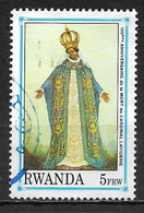 Rwanda 1992. Scott #1370 (U) Statue Of Madonna - Oblitérés