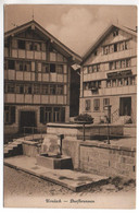 URNÄSCH Dorfbrunnen Gasthaus Metzgerei Z. Alten Bären No. 12 - Urnäsch