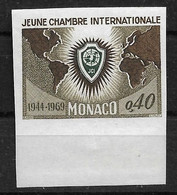 Monaco Essai Non Dentelé N°808**. - Variétés