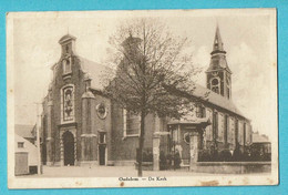 * Oedelem - Beernem (West Vlaanderen) * (Drukker Uitg. J. Van Der Moer) De Kerk, église, Church, Kirche, Old, Rare - Beernem