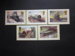 1985 FAMOUS TRAINS P.H.Q. CARDS UNUSED, ISSUE No. 81 #00453 - Carte PHQ