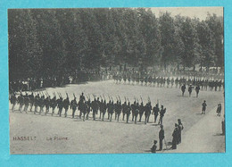 * Hasselt (Limburg) * La Plaine, Animée, Militaria, Armée, Leger, Army, Soldat, Soldier, Revue, Old Rare - Hasselt