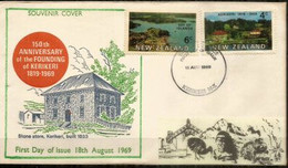 Stone Store 1833 (Kerikeri)  Bay Of Islands..  (150 Ième Anniversaire) Lettre FDC 1969 - Briefe U. Dokumente