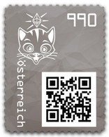 Österreich 2021 - Crypto Stamp 3.1 - KATZE / CAT - SCHWARZ / BLACK - 5-stellig - 2011-2020 Ungebraucht