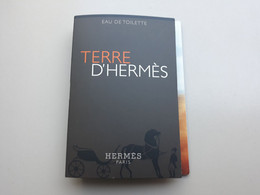 Echantillon De Parfum TERRE D'HERMES - Non Classés