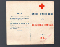 (CROIX ROUGE) La Réole (33 Gironde) Carte  D'adhérent 1946  (PPP37604) - Membership Cards