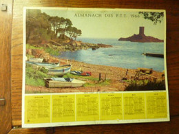 ALMANACH DES P.T.T. 1966 - Petit Port, Le Drammont (Var) - Ponts De La Caille - Small : 1961-70