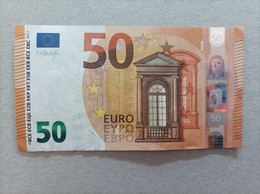 50 EURO SPANIEN (VA) V005A1 First Position, DRAGHI - 50 Euro