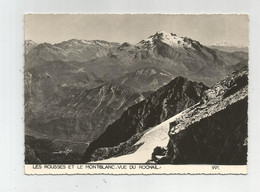 38 Isère Les Rousses Et Le Mont Blanc Vue Du Rochail Oisans  Roby 991 - Bourg-d'Oisans