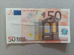 50 EURO SPAIN(V) M049A1, First Position, TRICHET - 50 Euro