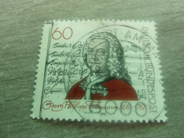 Deutsche Bundespost - Philipp Fellemann (1681-1767) - Val 60 - Rouge Et Gris - Oblitéré - Année 1981 - - Gebraucht