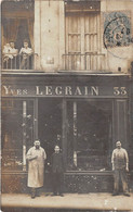 ORLEANS - Carte Photo Yves LEGRAIN - Armes Et Munitions - Articles De Chasse - 33 Rue Bannier - Orleans