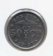 ALBERT I * 50 Cent 1927 Frans * Prachtig * Nr 2330 - 50 Cents
